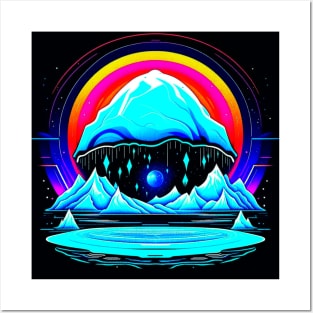 Iceberg Portal and Ufo sightings Posters and Art